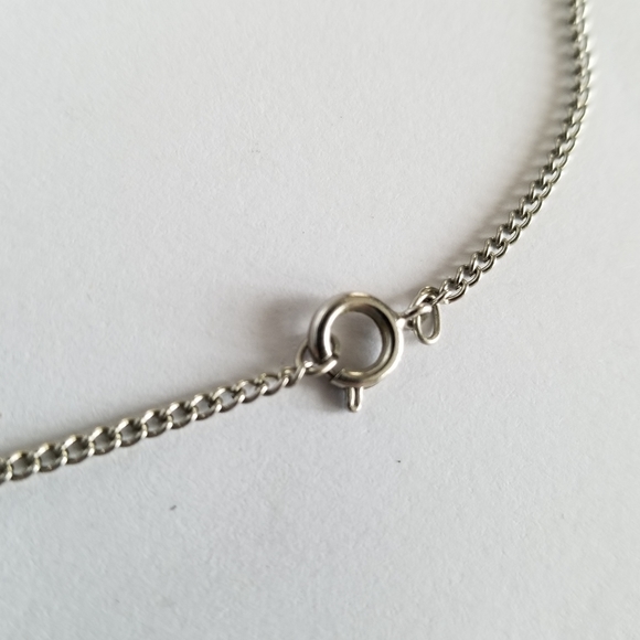 Vintage dried flowers necklace in resin preserved pale yellow cottagecore silver - Picture 14 of 14